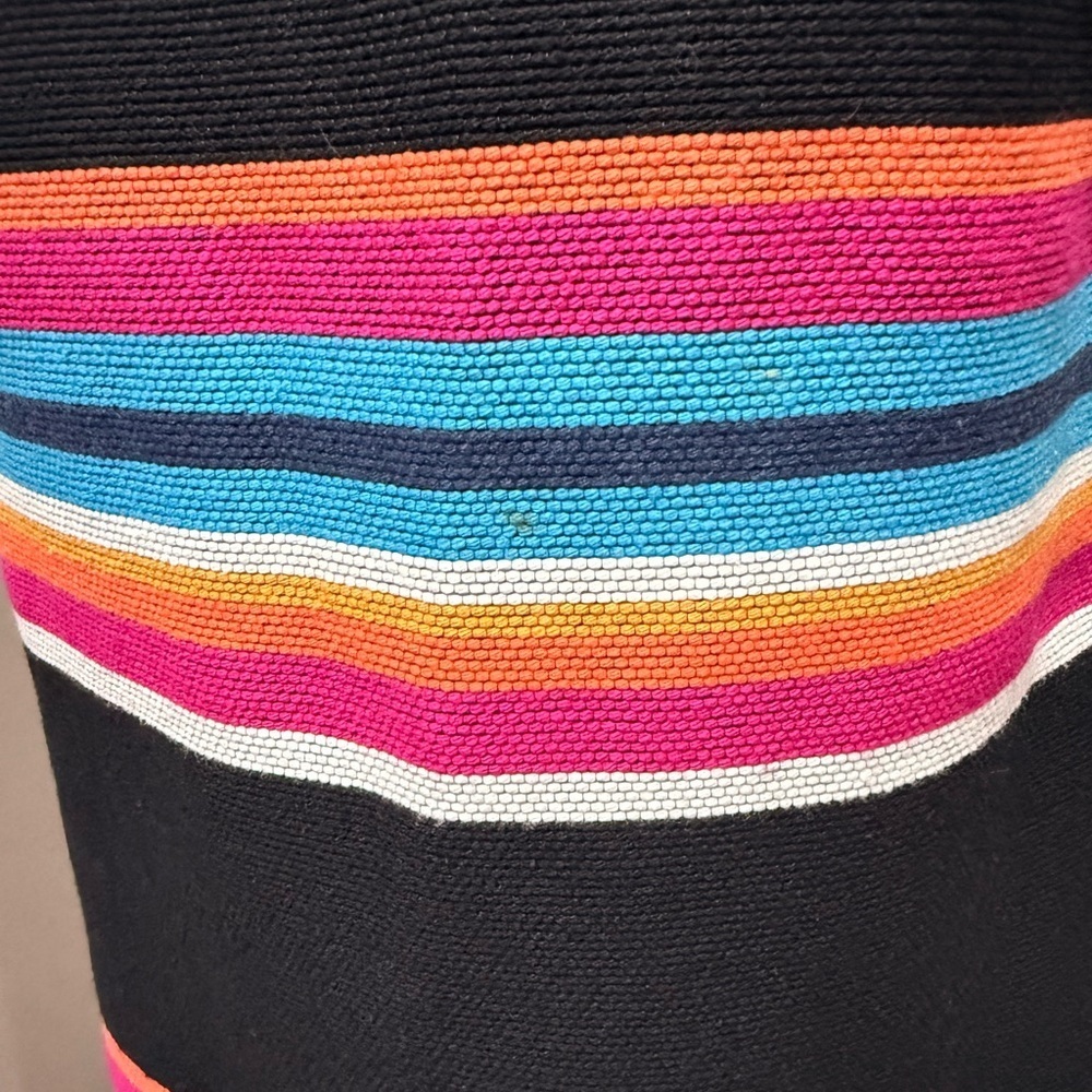 Trina Turk Loma Woven Striped Sleeveless Shift Dress - Picture 6 of 7
